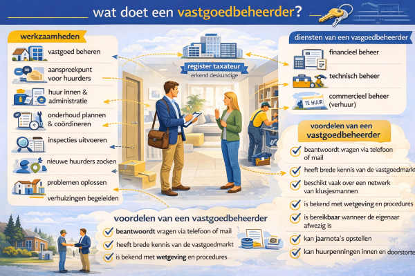 Alles over het beroep vastgoedbeheerder Wat doet een vastgoedbeheerder